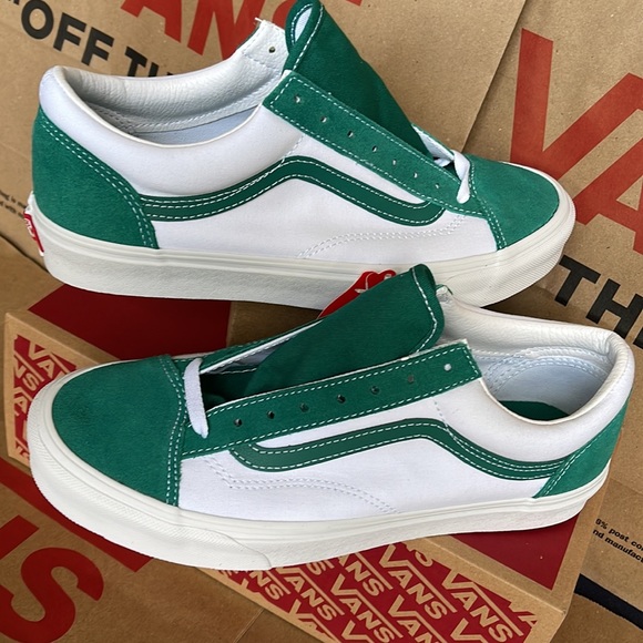 Vans Style 36 Classic Sport Cdmmgreen/True White Men’s - Picture 11 of 16